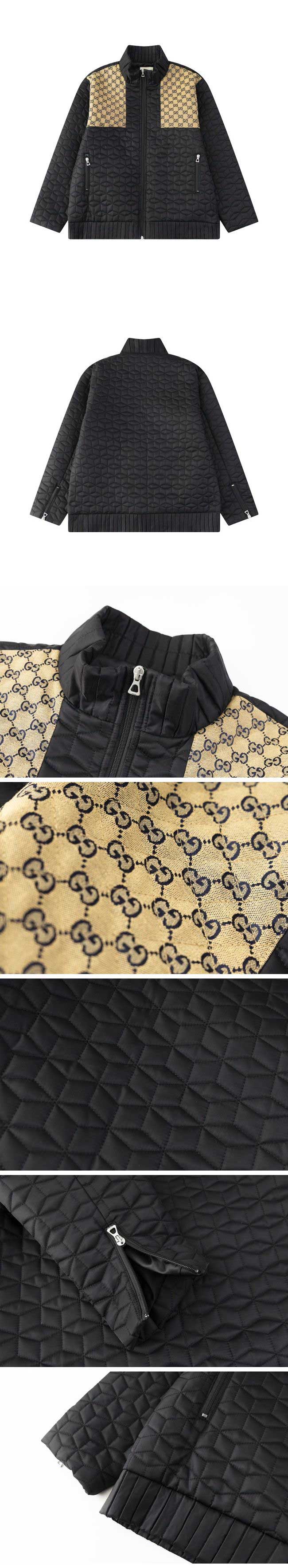 Gucci Fabric Quilting Jacket グッチ ファブリック キルティング ジャケット