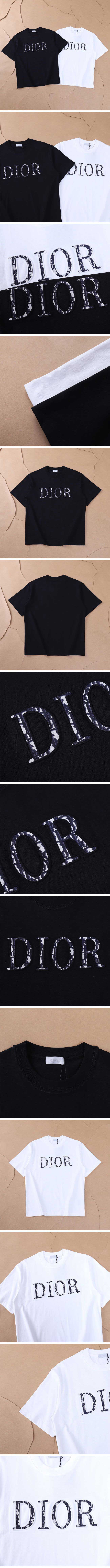 Dior Center Logo Tee ディオール センター ロゴ Tシャツ