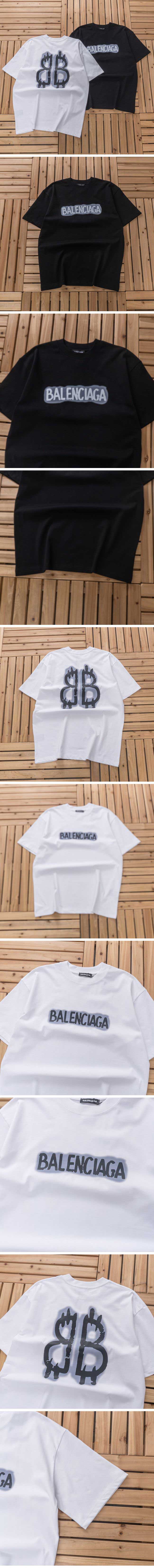 Balenciaga BB Print Logo Tee バレンシアガ BB プリント ロゴ Tシャツ