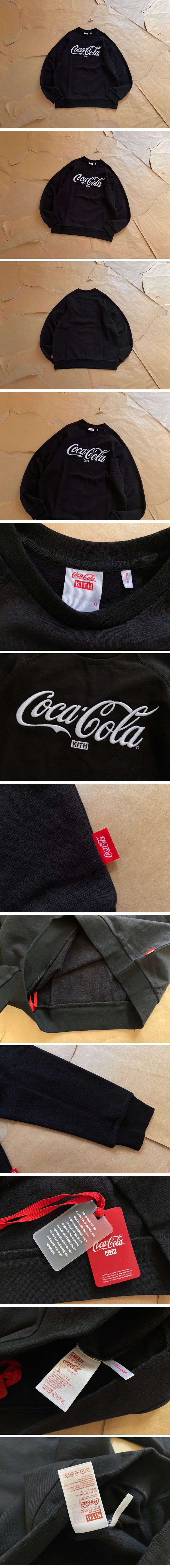 Kith x Coca-Cola Crewneck Sweat Shirt キス x コカ・コーラ クルーネック スウェット