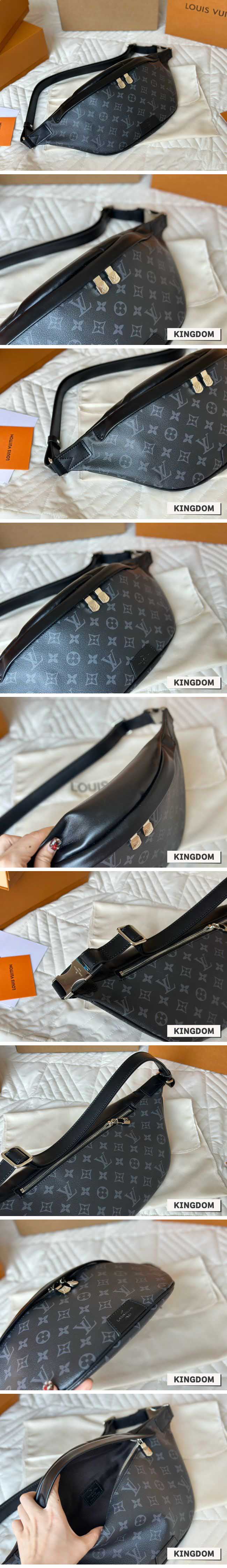 Louis Vuitton Monogram Eclipse Discovery Bum Bag M46035 ルイヴィトン モノグラム エクリプス ディスカバリー バムバッグ