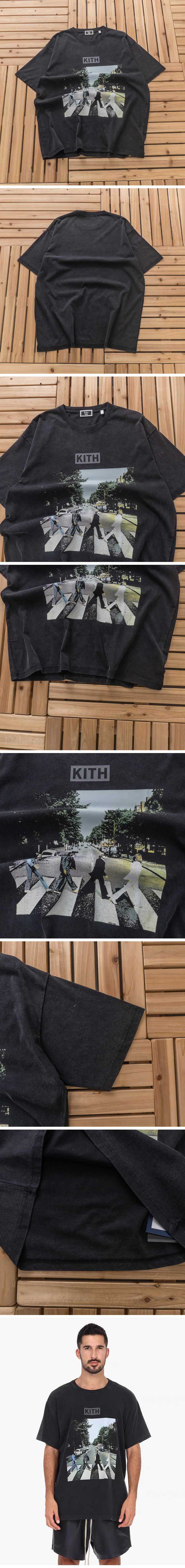 KITH x The Beatles Abbey Road Vintage Tee キス x ビートルズ アビー ロード ヴィンテージ Tシャツ
