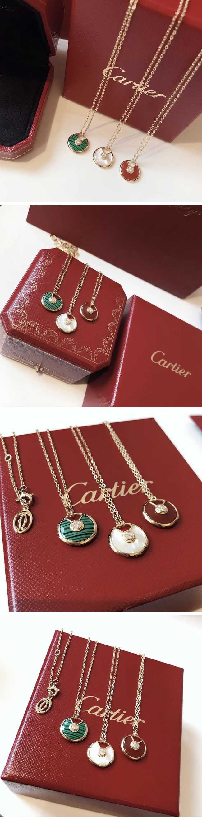 Cartier Amulette Necklace カルティエ アミュレット ネックレス