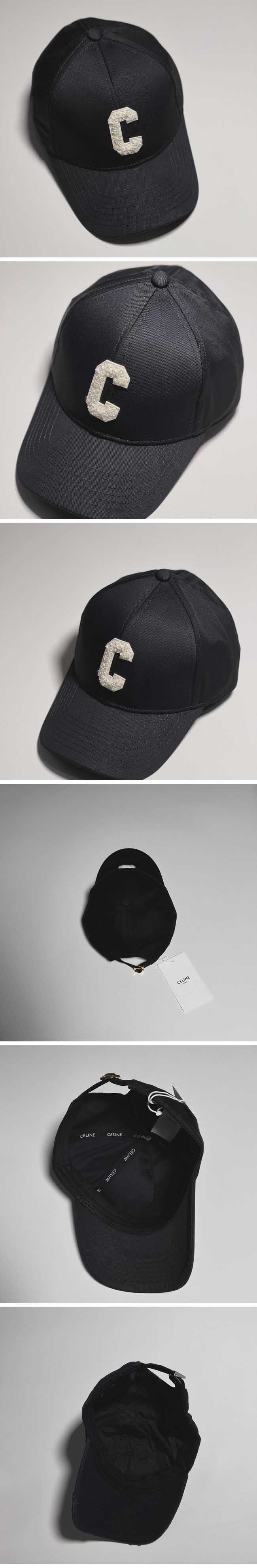 Celine C Logo Baseball Cap セリーヌ C ロゴ ベースボール キャップ