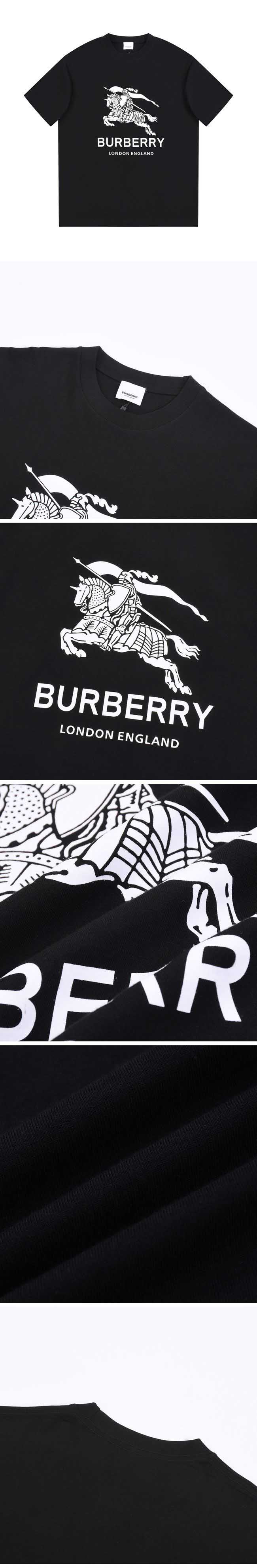 Burberry Horse Print Black Tee バーバリー ホース プリント ブラック Tシャツ