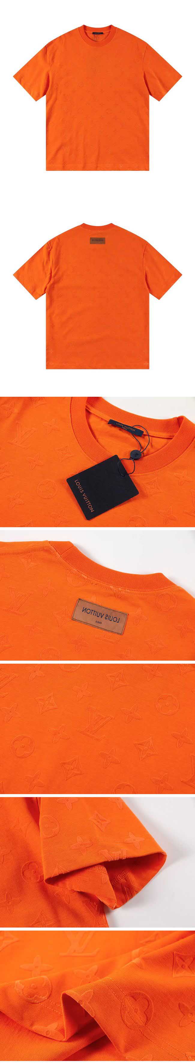 Louis Vuitton Monogram Design Tee ルイヴィトン モノグラム デザイン Tシャツ オレンジ