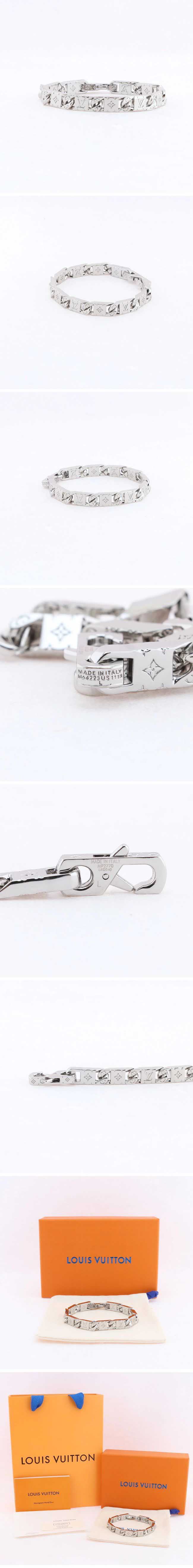 Louis Vuitton Monogram Chain Bracelet ルイヴィトン モノグラム チェーン ブレスレット