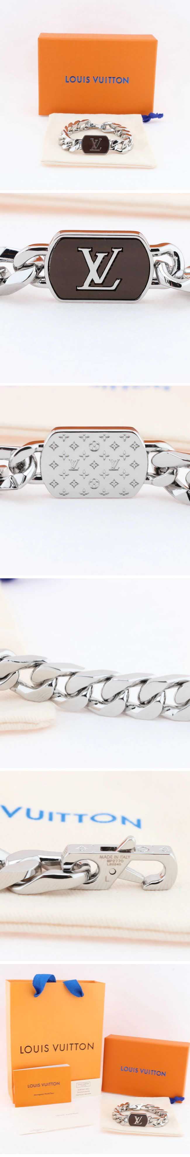 Louis Vuitton LV Logo Bracelet ルイヴィトン LV ロゴ ブレスレット