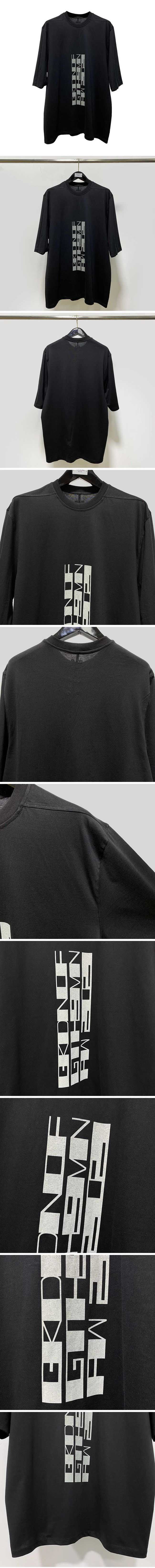 Rick Owens DRKSHDW Logo Tee リックオエンス ダークシャドウ ロゴ Tシャツ