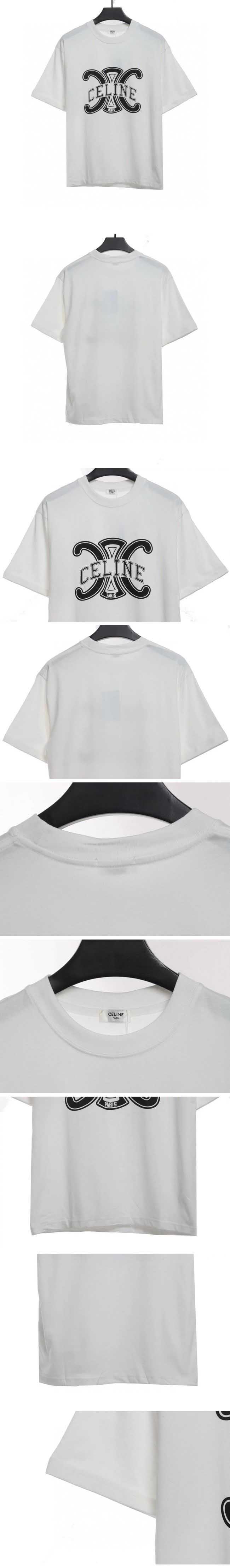 Celine Triumph Logo Tee White セリーヌ トリンフ ロゴ Tシャツ ホワイト
