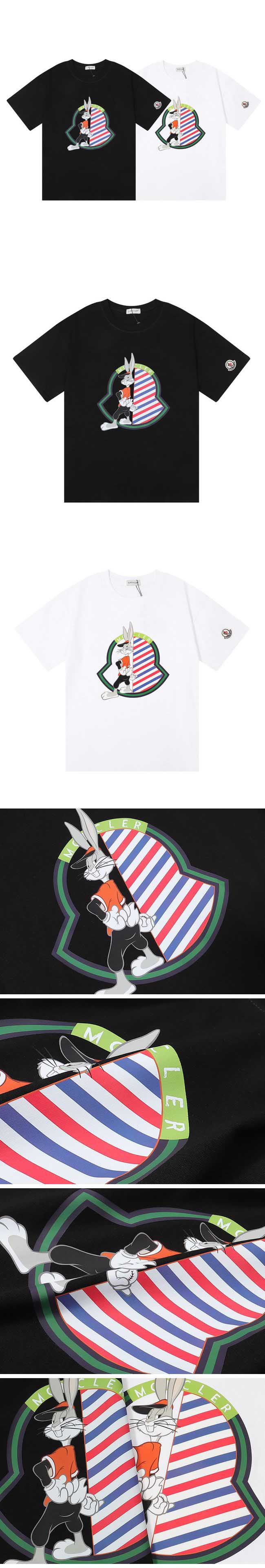 Moncler x Bugs Bunny Baseball Print Tee モンクレール x バッグス バニー ベースボール プリント Tシャツ