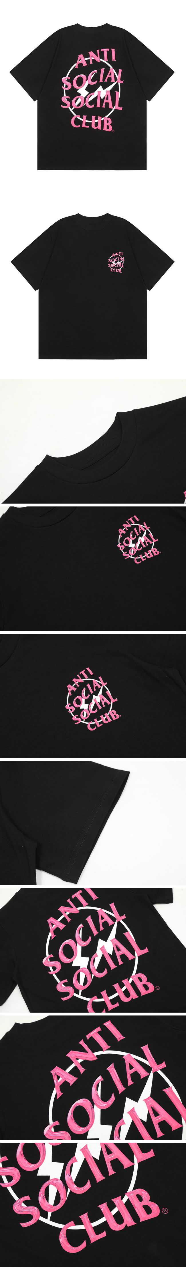 ASSC Anti Social Social Clubx Fragmeent Design Tee アンチソーシャルソーシャルクラブ x フラグメント デザイン Tシャツ ピンク