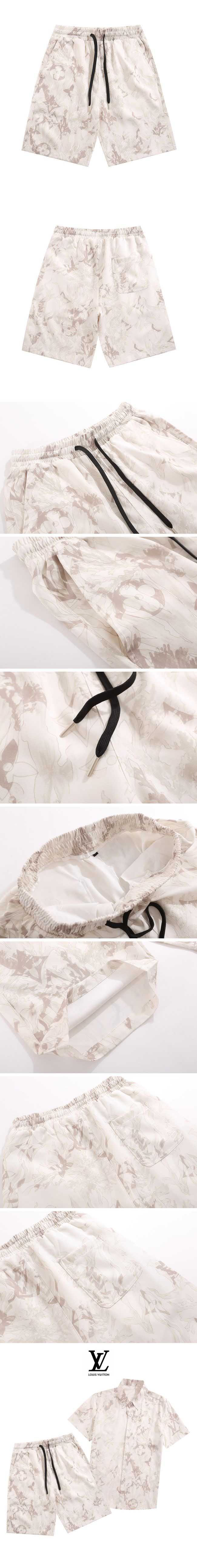 Louis Vuitton Floral Print Short Pants ルイヴィトン フローラルプリント ショートパンツ