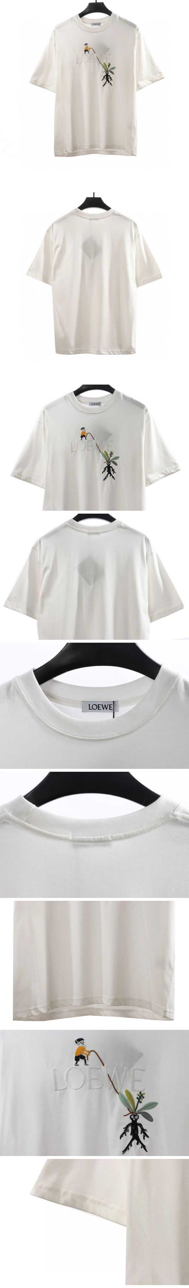 Loewe x Suna Fujita Mandragora Tee White ロエベ x スナ・フジタ マンドラゴラ Tシャツ ホワイト