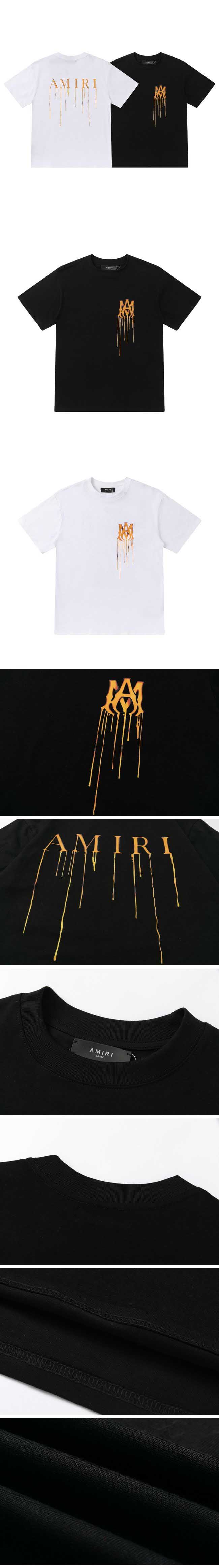 Amiri Angel Paint Tee アミリ ペイント ロゴ Tシャツ