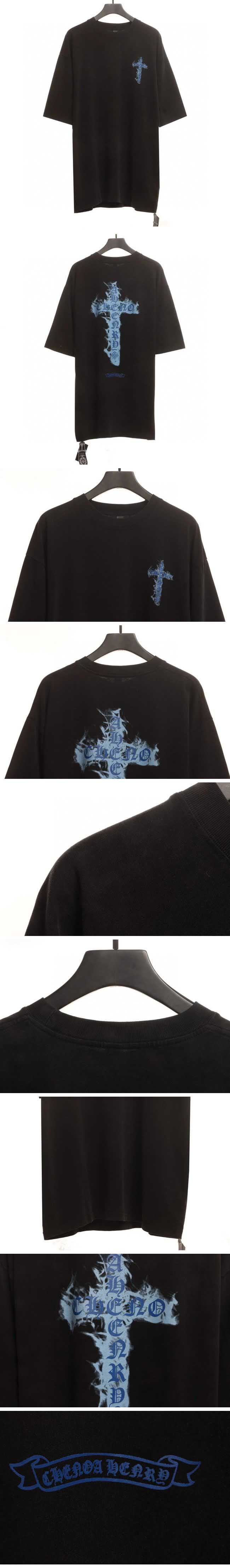 Chrome Hearts Fire Cross Tee クロムハーツ ファイアクロス Tシャツ ブラック