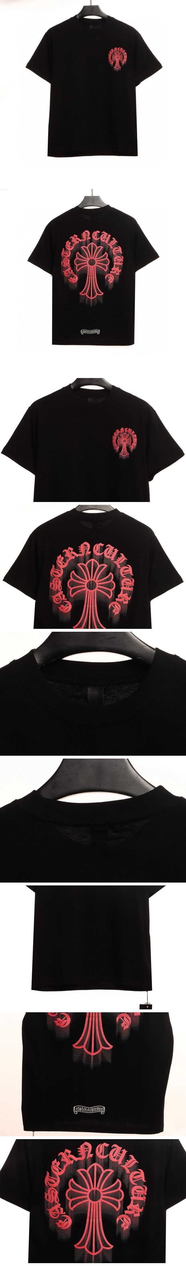 Chrome Hearts Blur Cross Tee クロムハーツ ブラー クロス Tシャツ ブラック