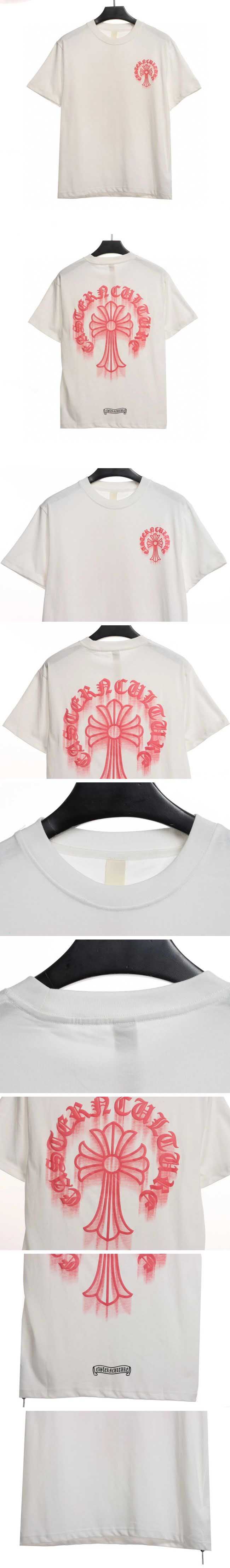 Chrome Hearts Blur Cross Tee クロムハーツ ブラー クロス Tシャツ ホワイト