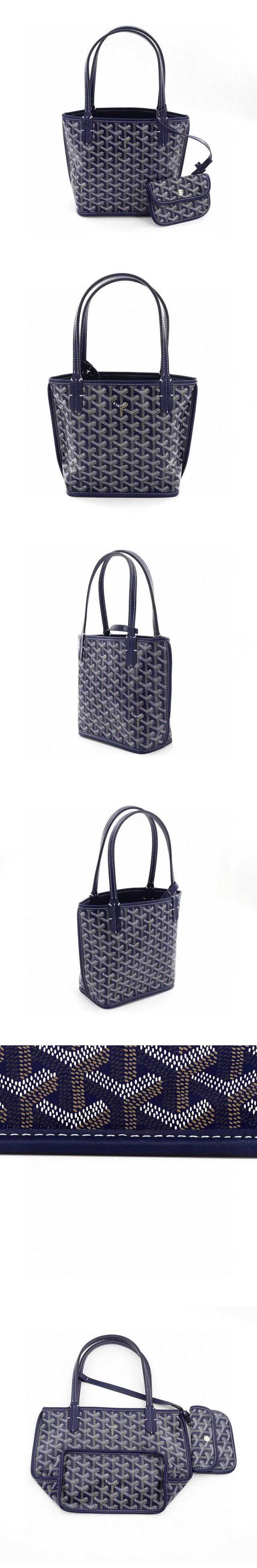 Goyard Anjou Tote Bag ゴヤール アンジュ トートバッグ ネイビー