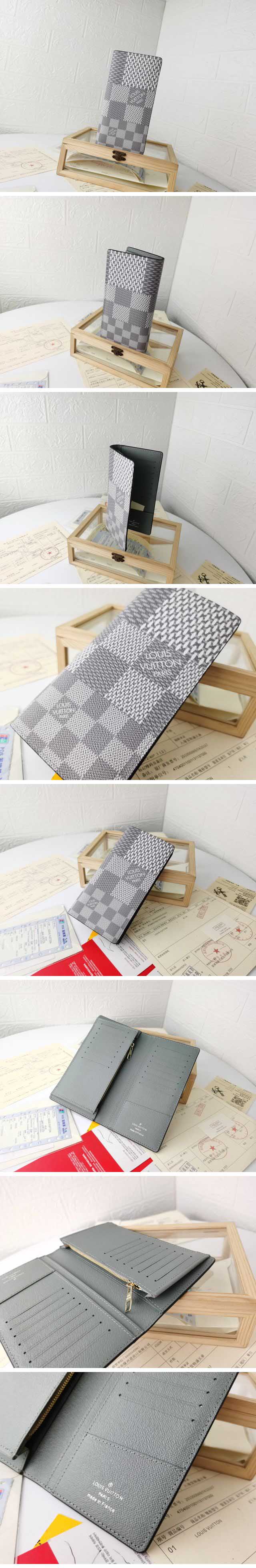 Louis Vuitton Portfoiui Braza NM Wallet ルイヴィトン ポルトフォイユ ブラザ NM ウォレット グレー