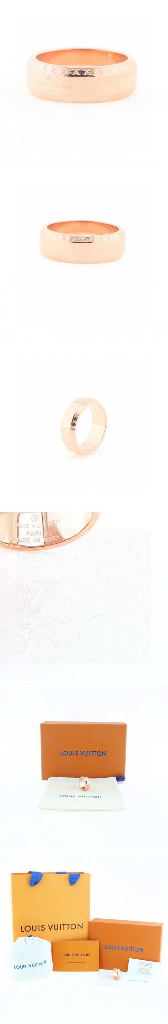 Louis Vuitton Rose Gold LV Ring ルイヴィトン ローズゴールド LV リング