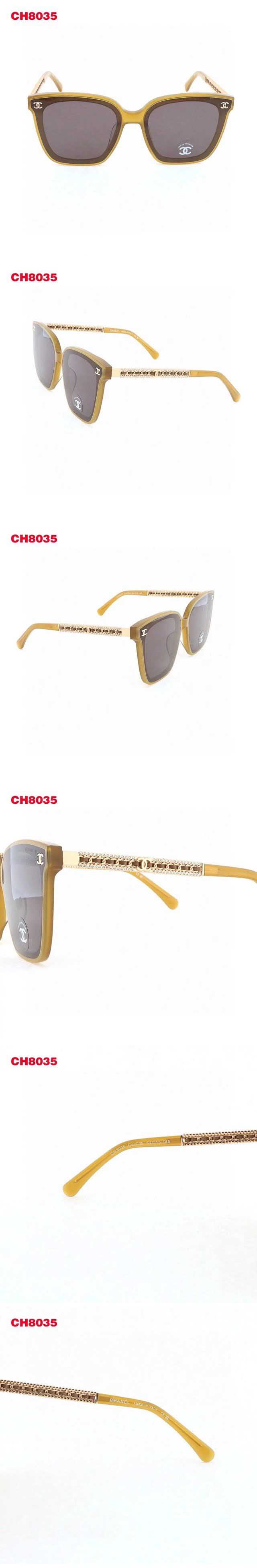 Chanel Light Yellow Sunglasses シャネル ライトイエロー サングラス