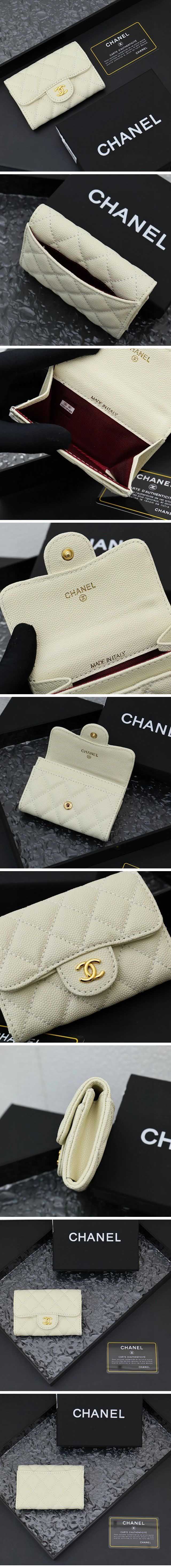 Chanel Classic Coin Wallet シャネル クラシック コイン ウォレット ライトイエロー