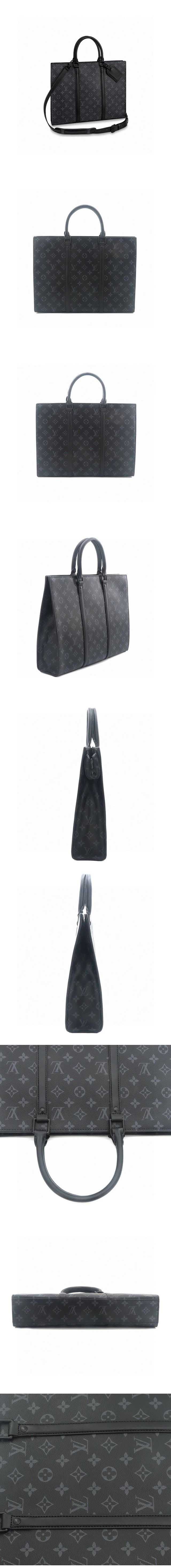 Louis Vuitton Monogram Eclipse Shoulder Bag ルイヴィトン モノグラム エクリプス ショルダーバッグ ブラック