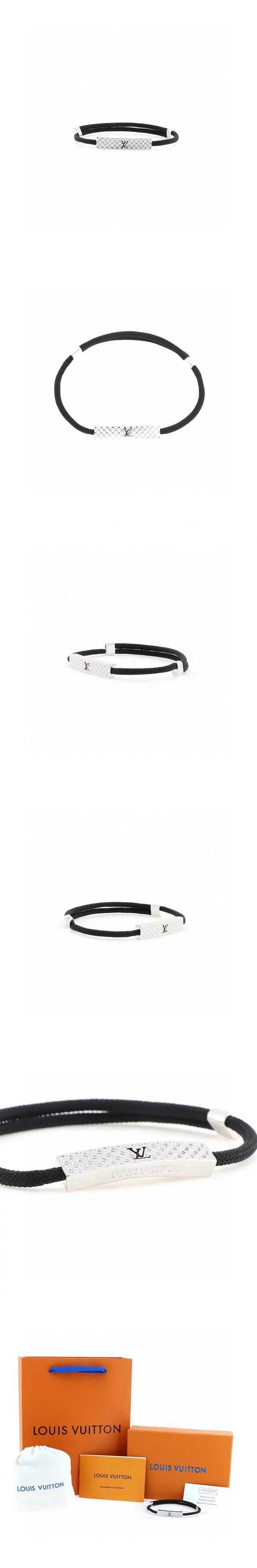 Louis Vuitton Bracelet ルイヴィトン ブラスレ シャンゼリゼ ブレスレット ブラック