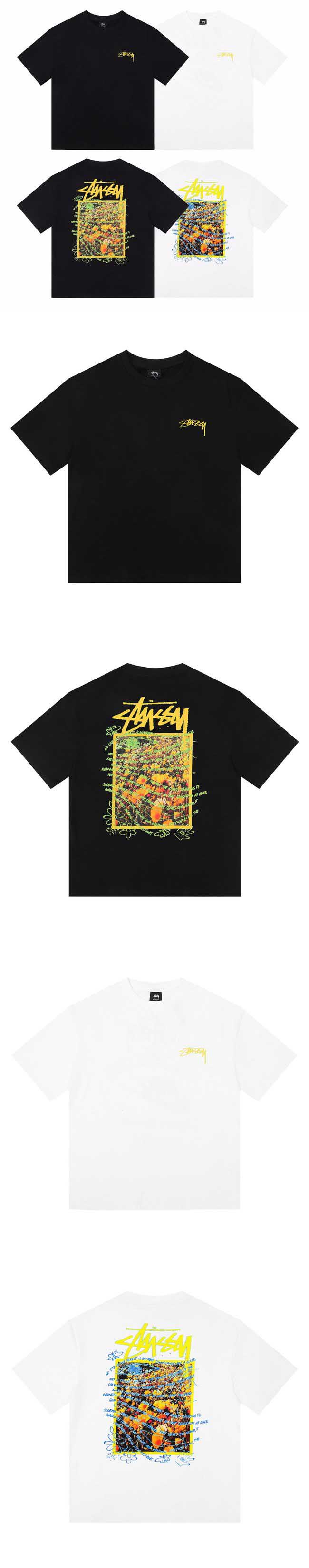 Stussy Flower Print Tee ステューシー フラワー プリント Tシャツ