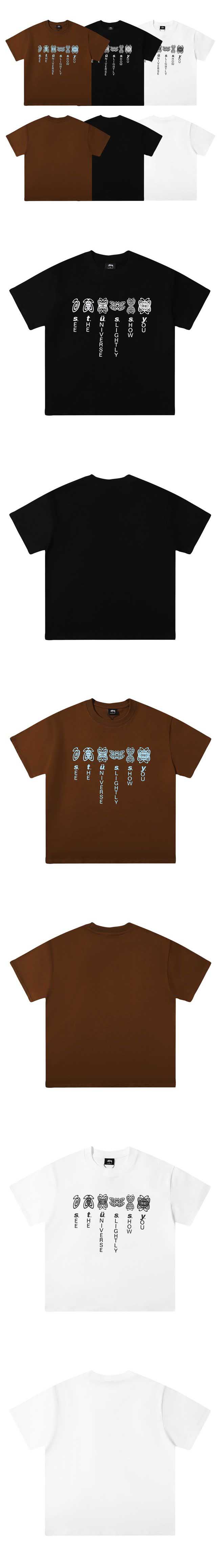 Stussy Universe Tee Pigment Dyde ステューシー ユニバース Tシャツ ピグメント ダイド