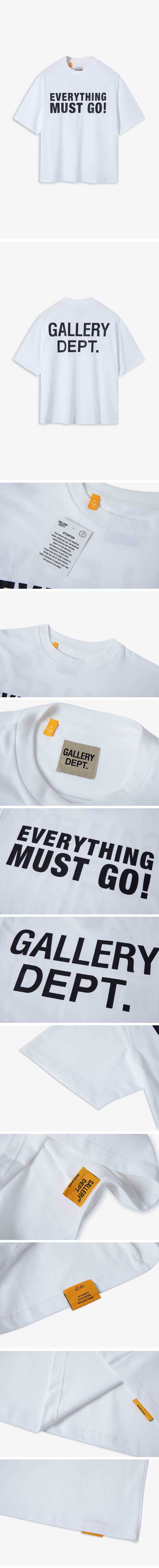 Gallery Dept. Everything Must Go Tee ギャラリーデプト エブリシング マストゴー Tシャツ