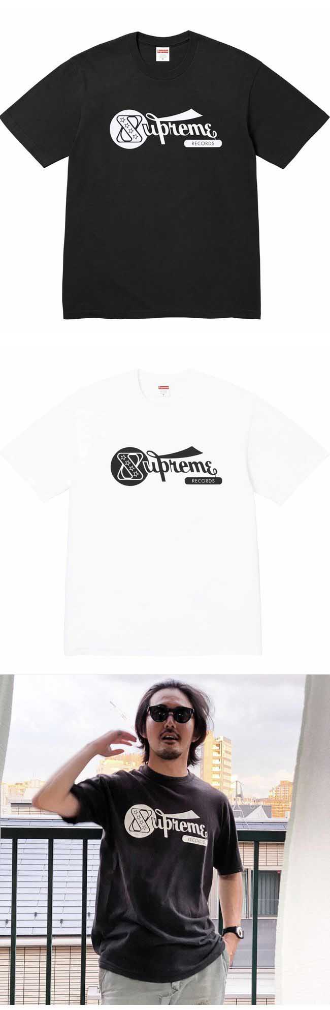 Supreme 24ss Records Tee シュプリーム 24ss レコード Tシャツ