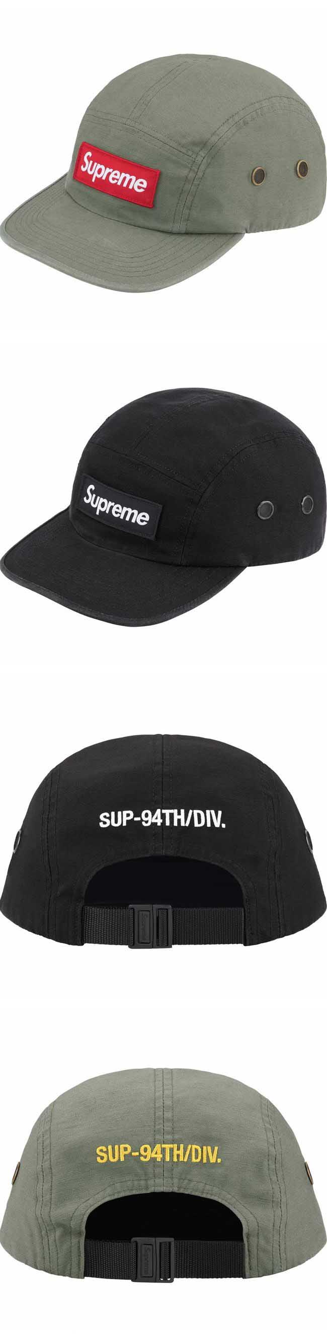 Supreme 24ss Military Camp Cap シュプリーム ミリタリー キャンプ キャップ