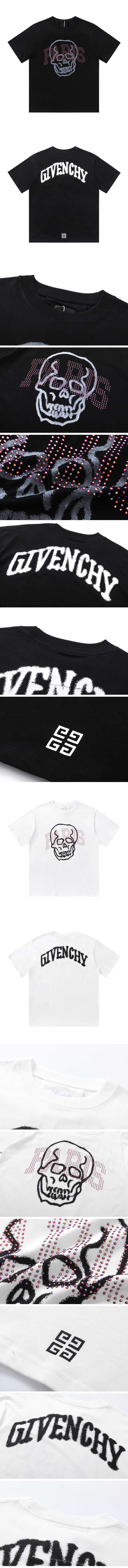 Givenchy Skull Design Tee ジバンシー スカル デザイン Tシャツ