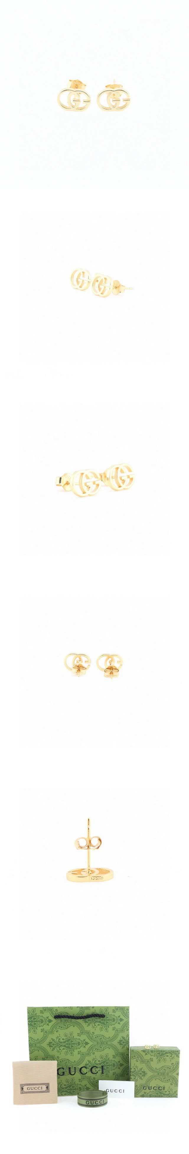 Gucci Gold GG Design Pierce グッチ ゴールド GG デザイン ピアス