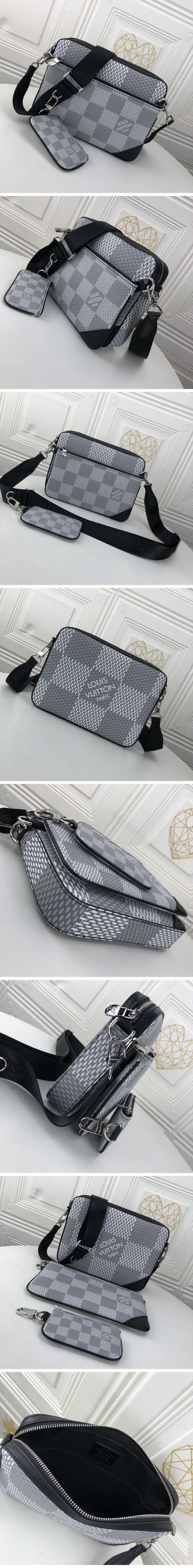 Louis Vuitton Glafit 3D Shoulder Bag ルイヴィトン グラフィット ダミエ 3D ショルダーバッグ