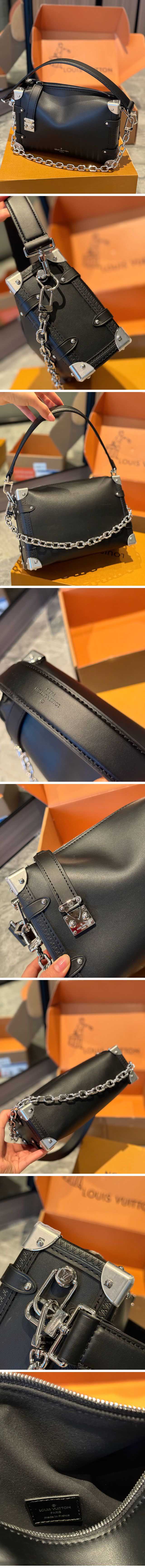 Louis Vuitton Side Trunk MM Shoulder Bag ルイヴィトン サイドトランク MM ショルダーバッグ ブラック