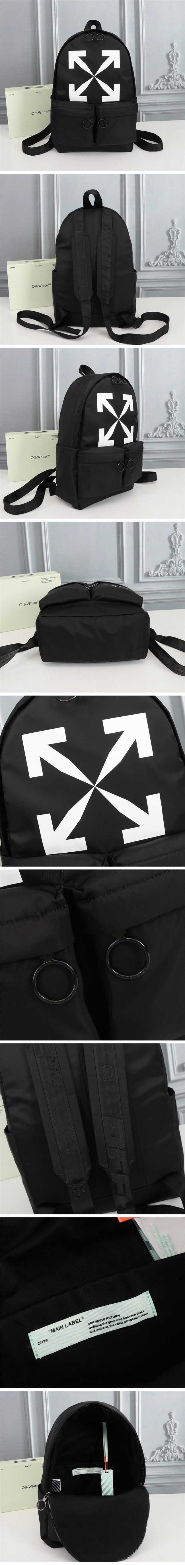 Off-White Virgil Abloh Arrow Back Pack オフホワイト ヴァージルアブロー アロー バックパック