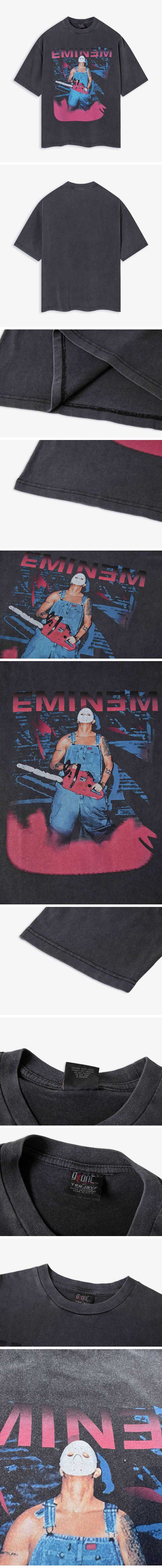 EMINEM Chainsaw Vintage Rap Tee エミネム チェーンソー ヴィンテージ ラップ Tシャツ