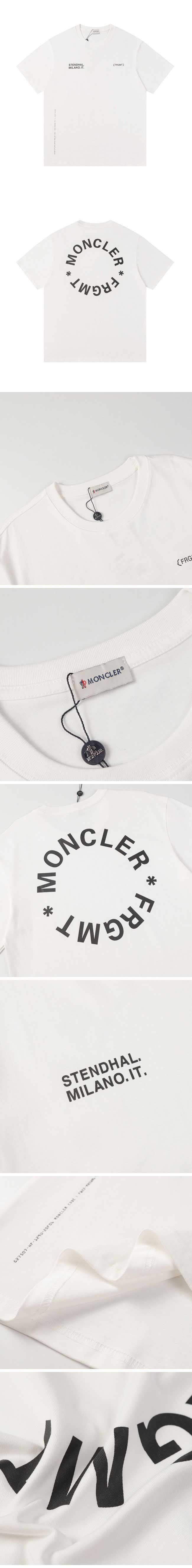 Moncler x Fragment Back Circle Tee モンクレール x フラグメント バック サークル Tシャツ ホワイト