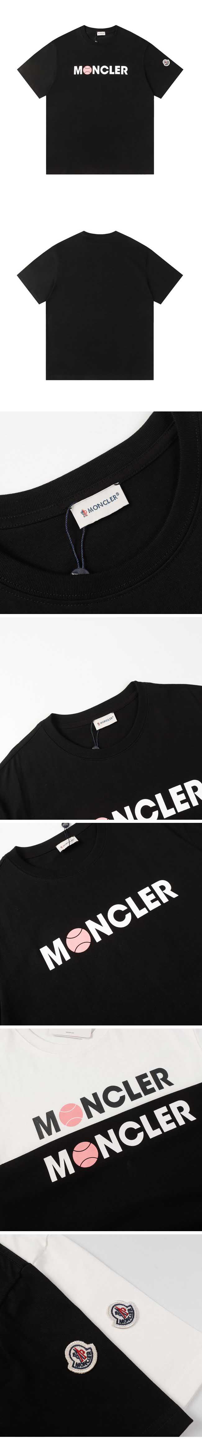 Moncler Ball Design Tee モンクレール ボール デザイン Tシャツ ブラック