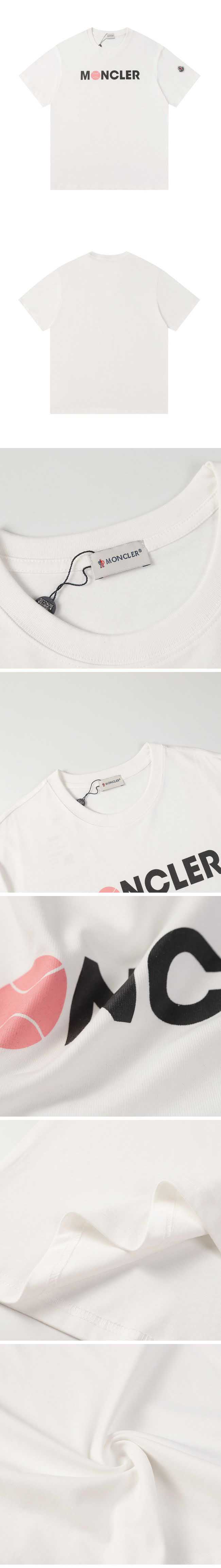 Moncler Ball Design Tee モンクレール ボール デザイン Tシャツ ホワイト