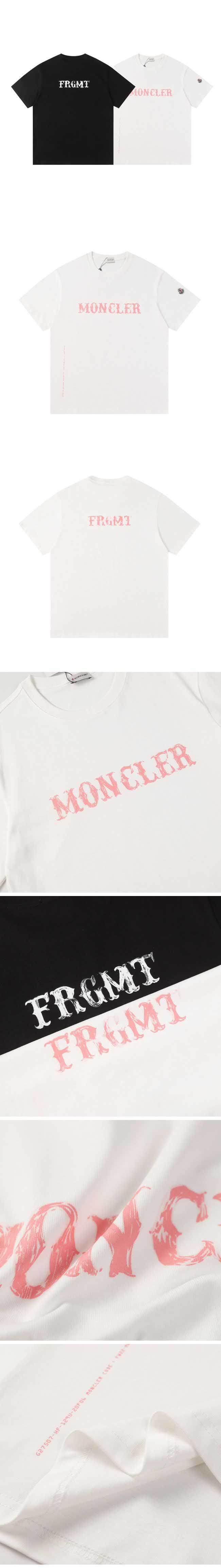 Moncler x Fragment Name Design Tee モンクレール x フラグメント ネーム デザイン Tシャツ