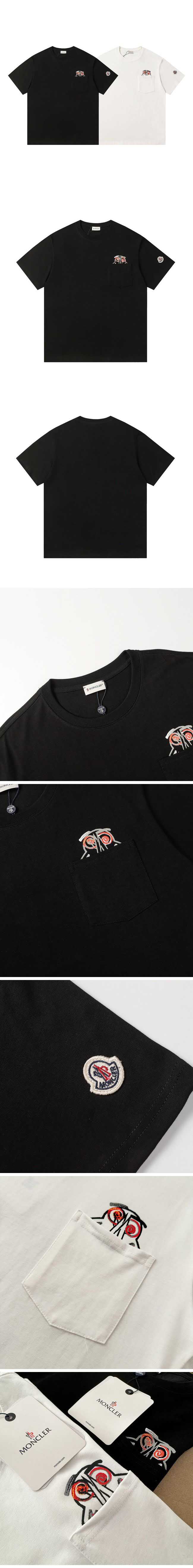 Moncler Chest Pocket Design Tee モンクレール チェスト ポケット デザイン Tシャツ