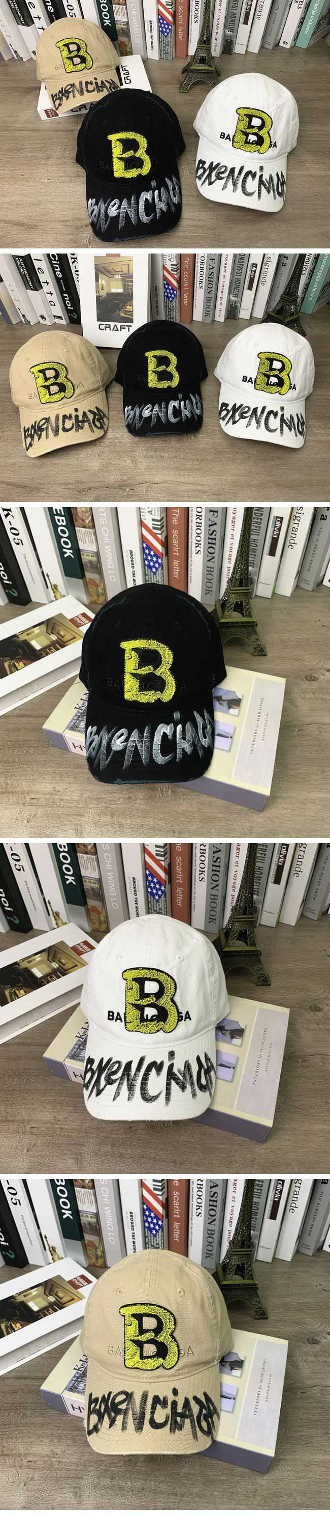 Balenciaga Paint Baseball Cap バレンシアガ ペイント ベースボール キャップ