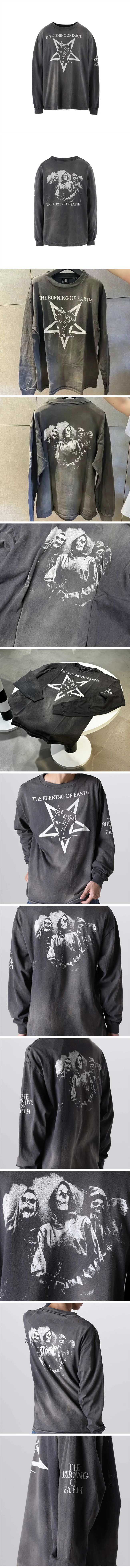 SAINT Mxxxxxx Burning of Earth L/S Tee セントマイケル バーニングオブアース ロンT