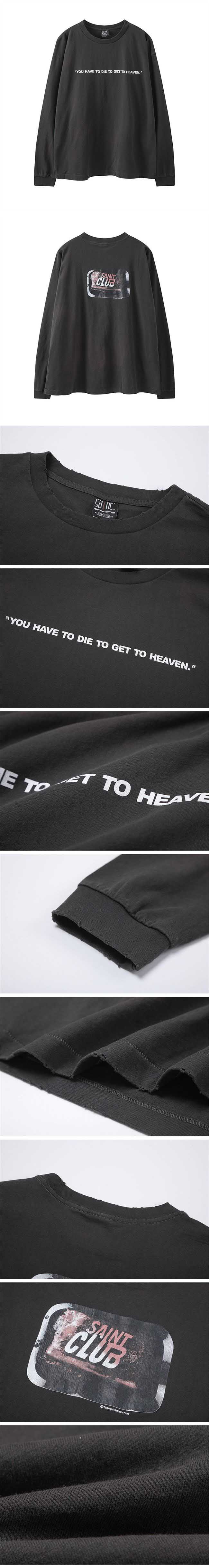 SAINT Mxxxxxx Saint Club L/S Tee セントマイケル セントクラブ ロンT