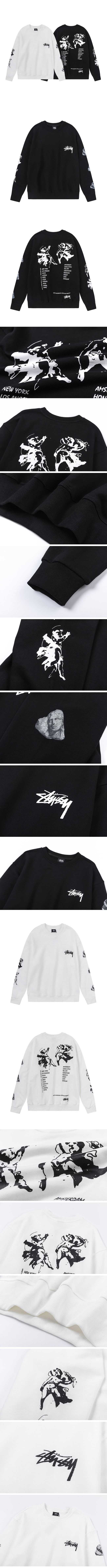 Stussy Angel Print Sweat ステューシー エンジェル プリント スウェット