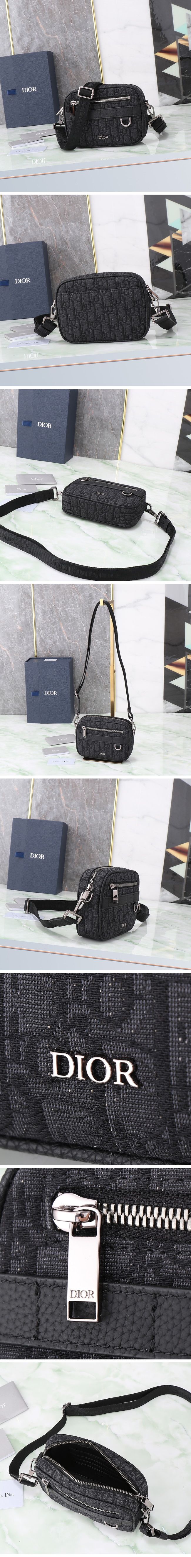 Dior Safari Shoulder Bag ディオール サファリ ショルダーバッグ ブラック